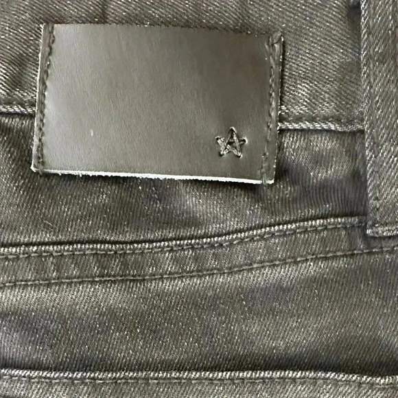 John Varvatos “Matchstick” Black Skinny Jeans With Factory Distressing Size 30 - Picture 11 of 14